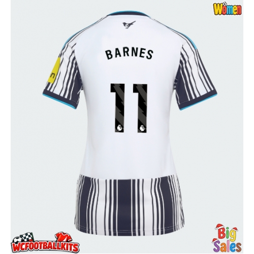 Newcastle United Harvey Barnes #11 Replica Home Stadium Shirt for Women 2026-27 Short Sleeve